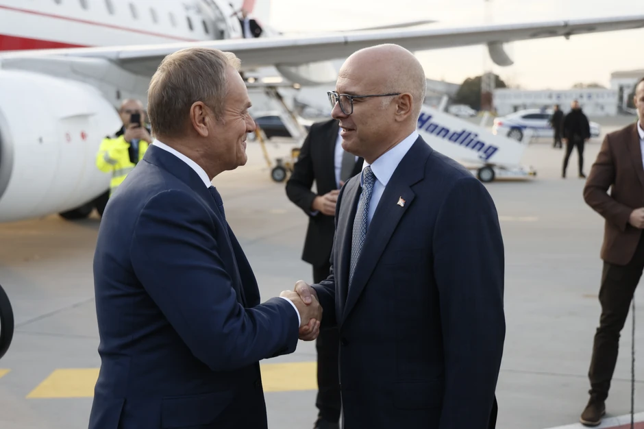 Donald Tusk i Miloš Vučević