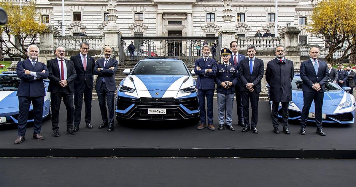  Lamborghini Urus dla policji. Nie będzie jednak służyło do pościgów