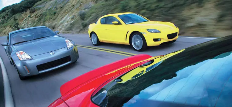 Audi TT kontra Mazda RX-8, Nissan 350Z: Fantazja wymaga kasy