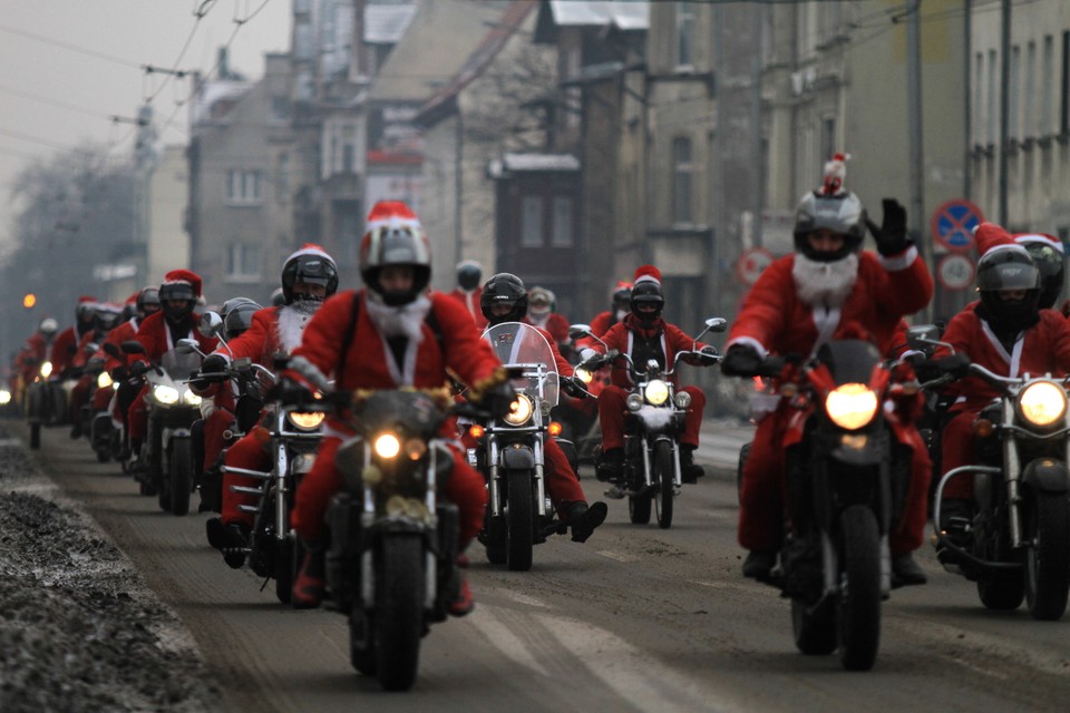 SOPOT MIKOŁAJE NA MOTOCYKLACH