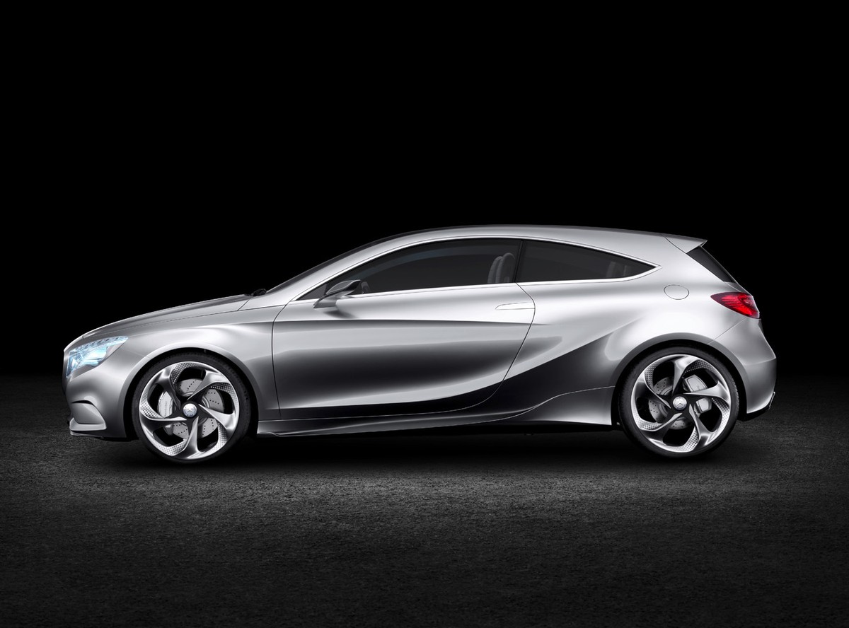 Mercedes klasy A concept, czyli nowy wózek z radarem