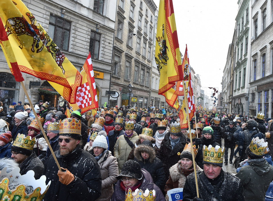 KRAKÓW ORSZAK TRZECH KRÓLI (uczestnicy orszaku)