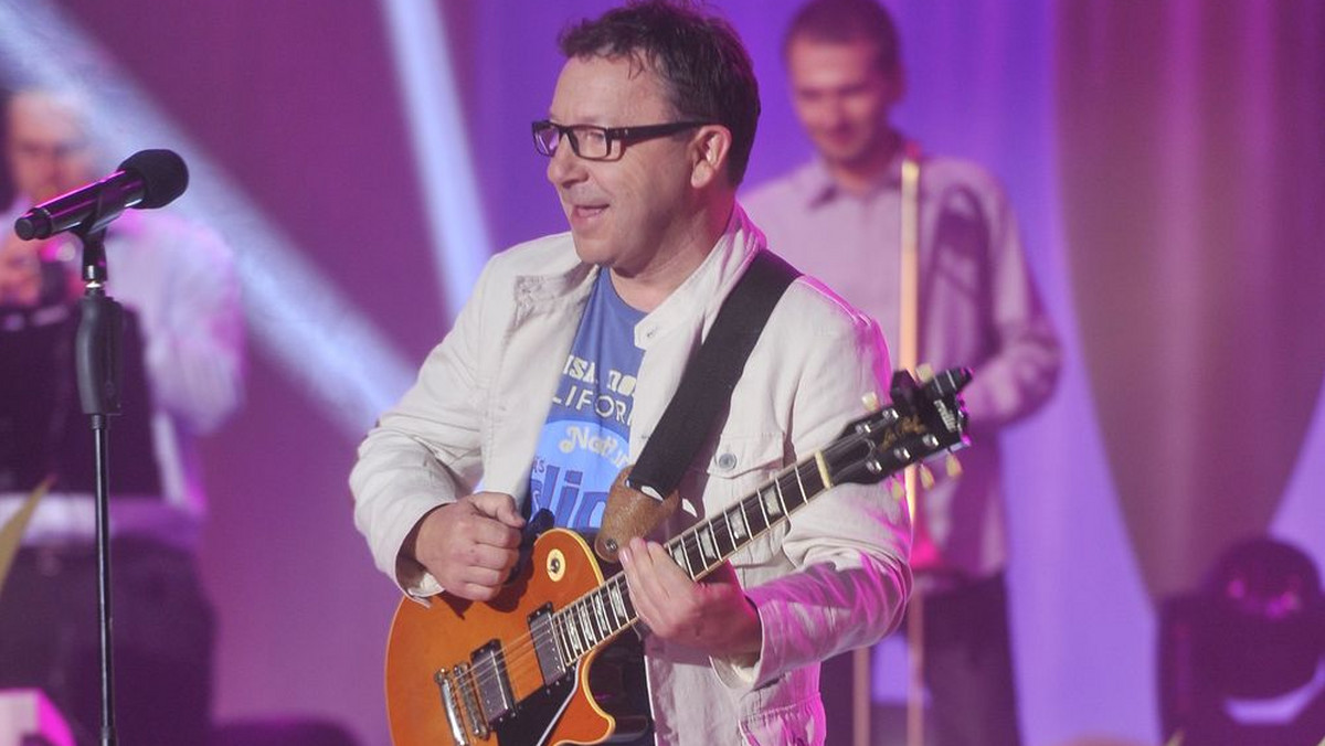 Zamachowski jako gitarzysta