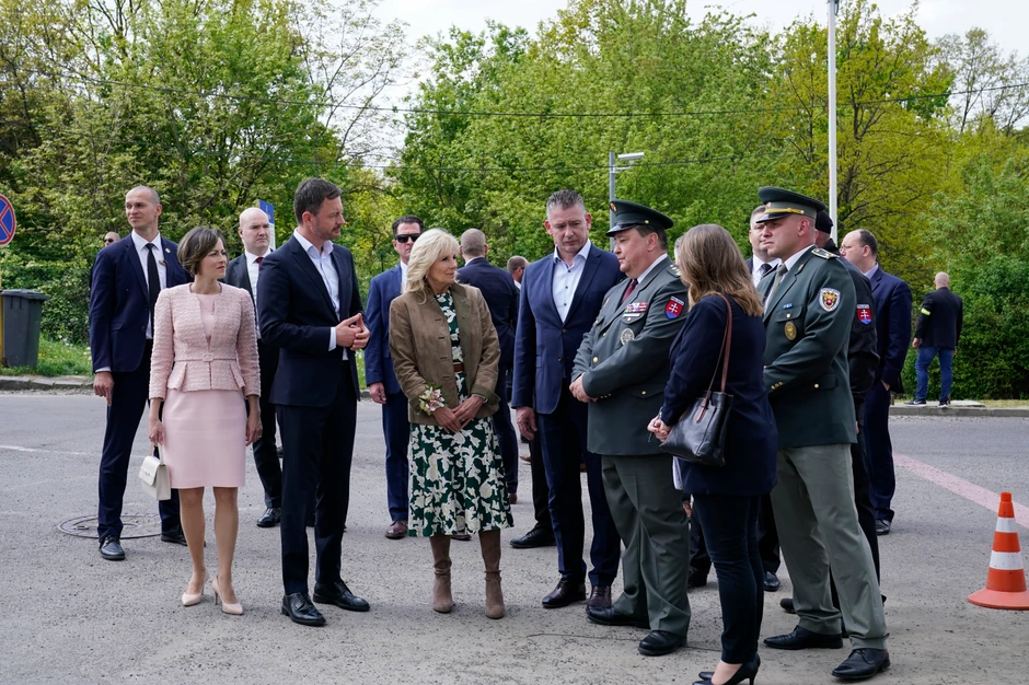 Džil Bajden u Slovačkoj