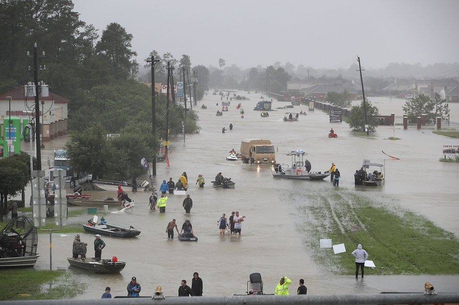 Rains from Hurricane Harvey broke 60 years of US continental records — here's why