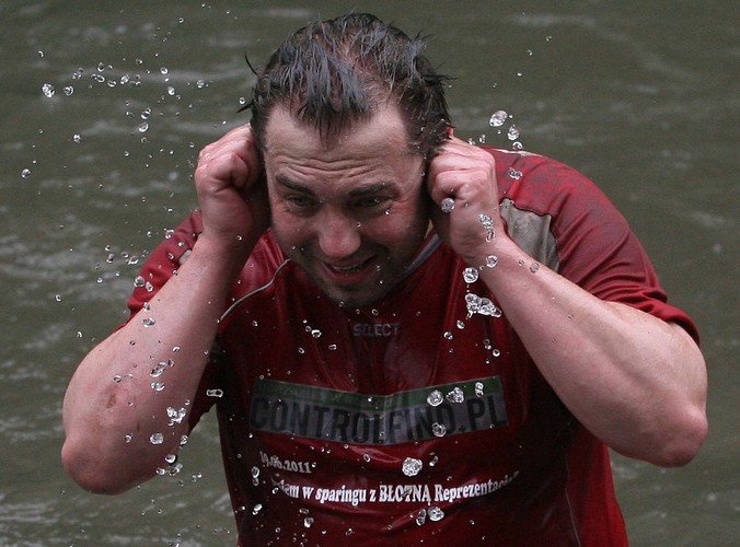 Po meczu trzeba było się umyć