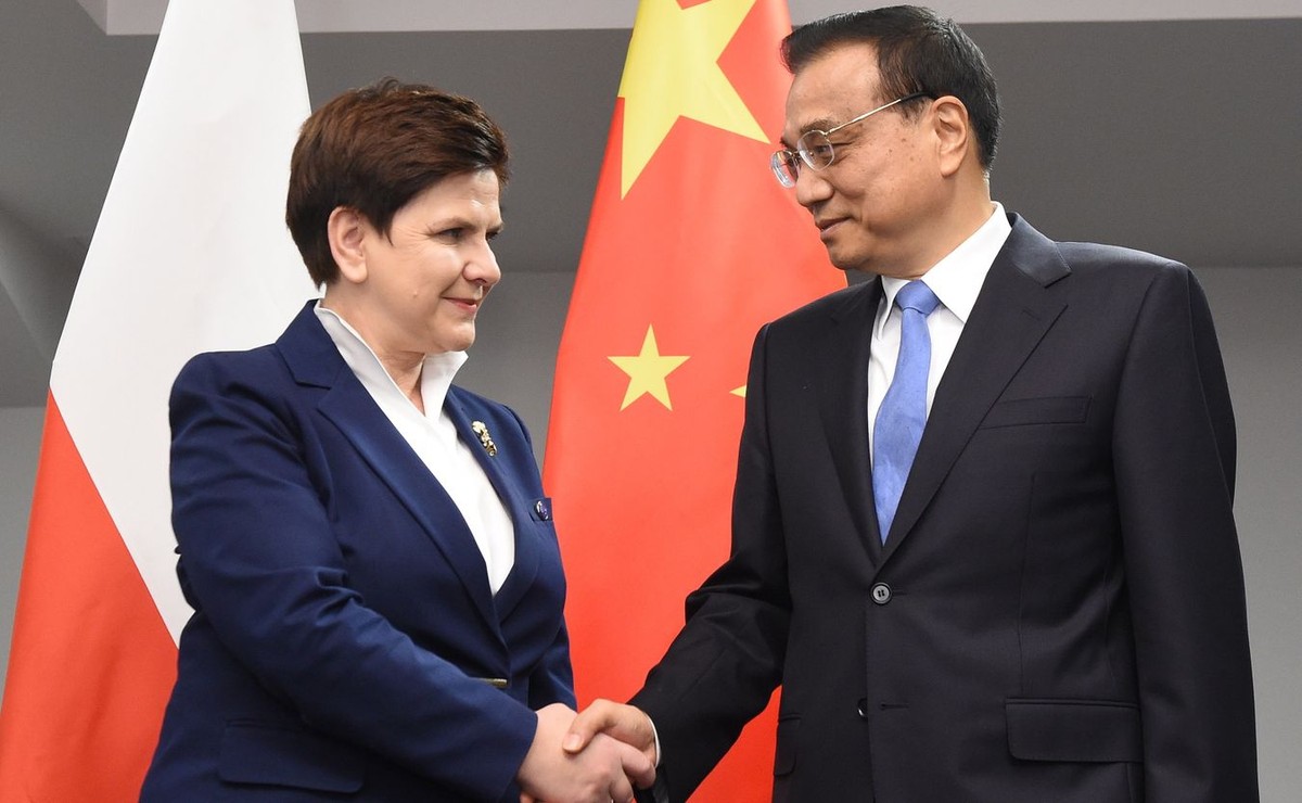 Premier Beata Szydło oraz z premier Chińskiej Republiki Ludowej Li Keqiang