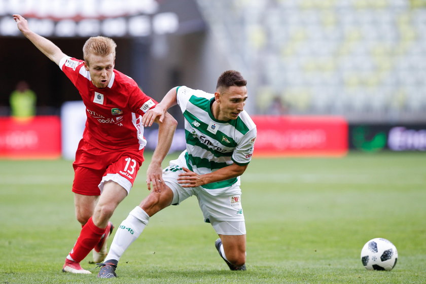 Pilka nozna. Ekstraklasa. Lechia Gdansk - Miedz Legnica. 10.08.2018