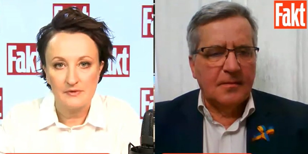 - To będą sankcje ostre, jak na świat zachodni. Ale nie sądzę, żeby one zdruzgotały pozycję Rosji czy Putina - mówi Bronisław Komorowski.