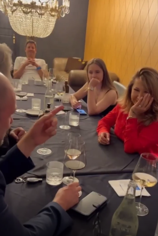 Richard Sulík v družnom rozhovore s Carmen Geiss. 