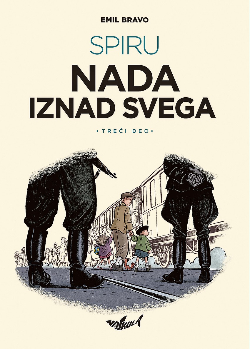 SPIRU: NADA IZNAD SVEGA 3 – Početak kraja; Autor: Emil Bravo; Format: 240 x 320 mm; Broj strana: 114; Korice: Broš i tvrde; Kolor; Izdavač: Najkula