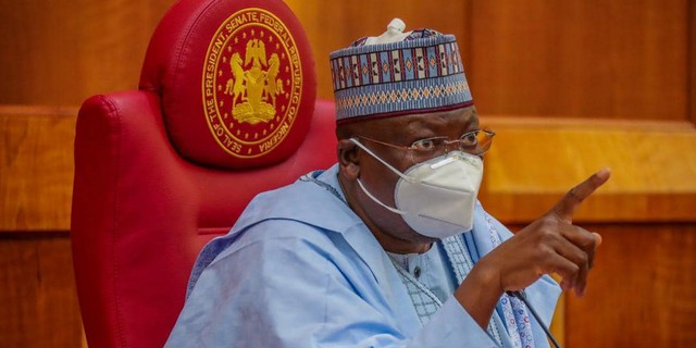 Senate President, Ahmad Lawan [Tope Brown]