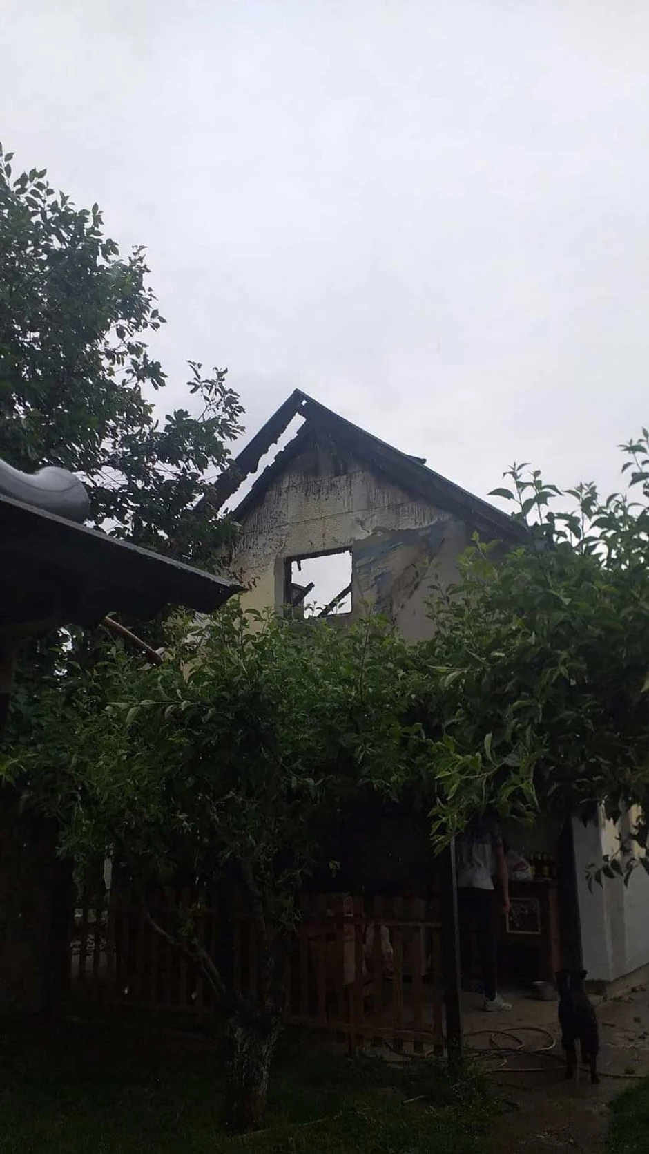 Izgorela kuća u Banoštoru