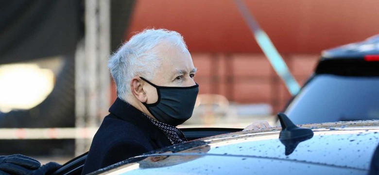 "Nie sądzę". Krótka odpowiedź Kaczyńskiego na pytanie o Mejzę