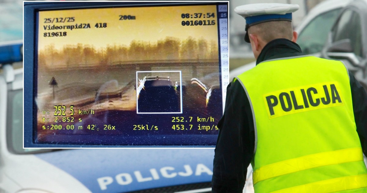 Gnał obwodnicą ponad 250 km na godz. Niewiarygodne, jak tłumaczył się policjantom
