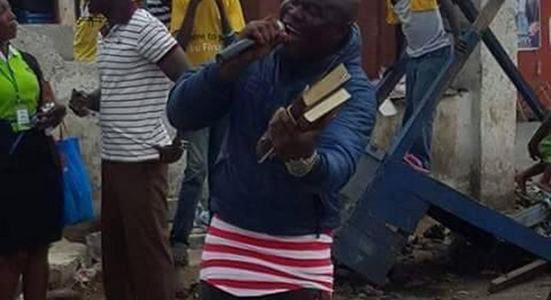 Bukom Banku preaching