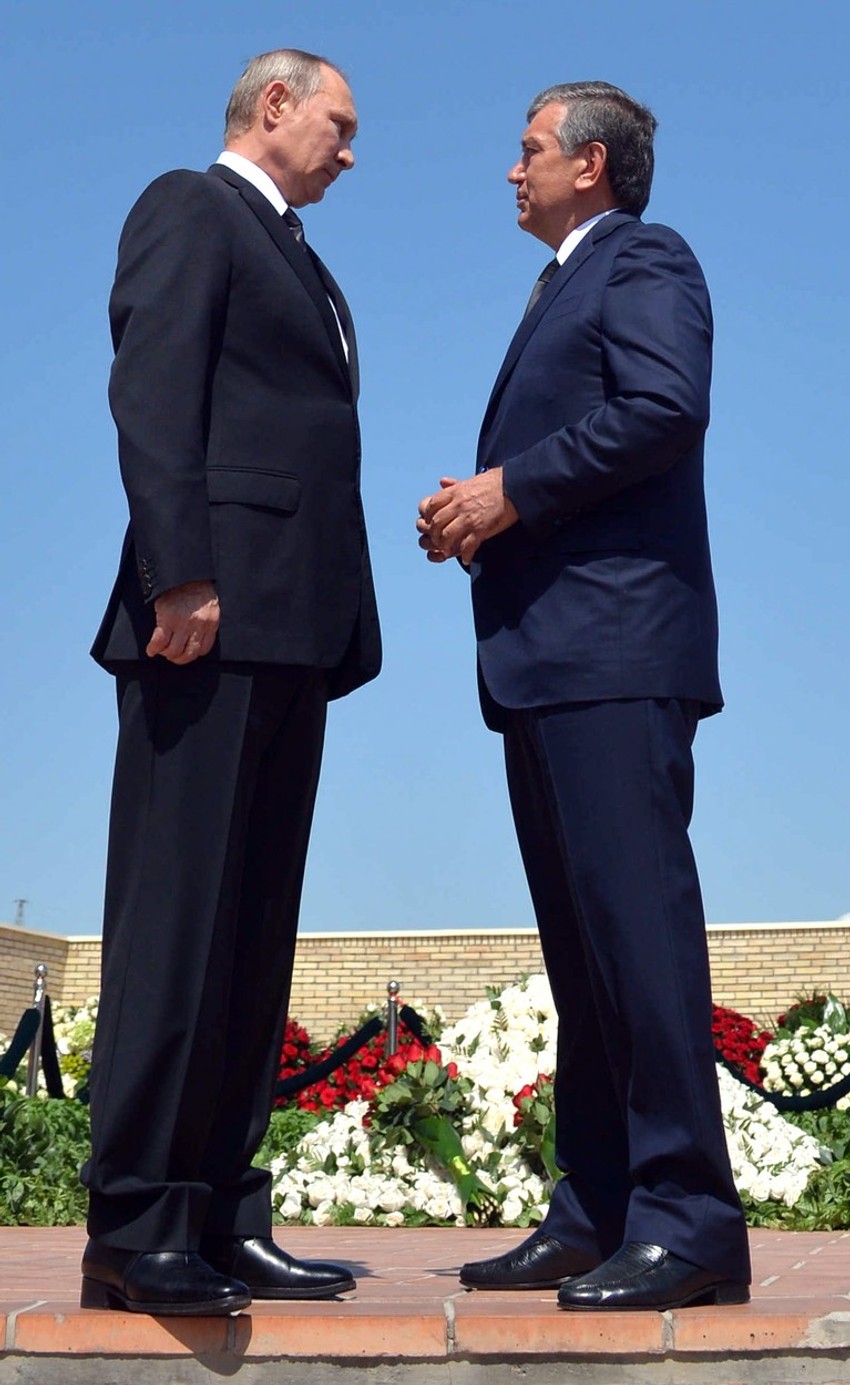 Vladimir Putin i Ševkat Mirziojev