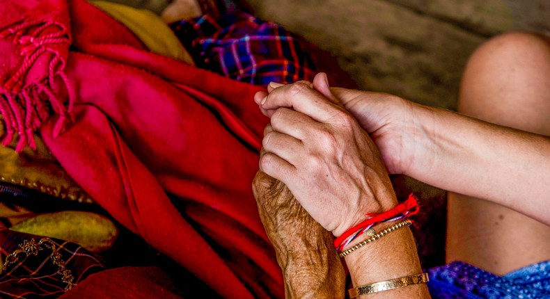 An experienced solo traveler always wears a special bracelet with a hidden message for medical professionals.Courtesy of Pamela Holt