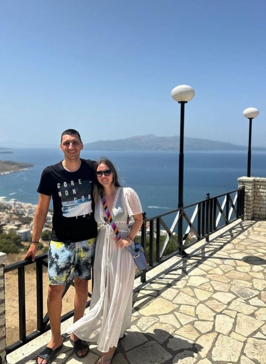 Petra Divac i Mihajlo Veruović