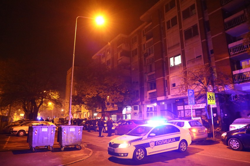 Policija je blokirala ulicu