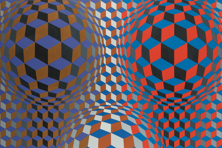 2 360 000 zł, Victor Vasarely – Nebulus, 1978