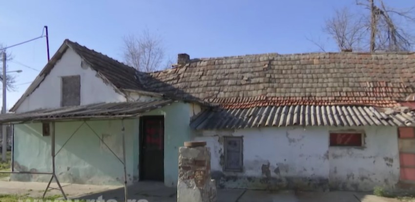 Kuća u kojoj živi Žuža sa porodicom