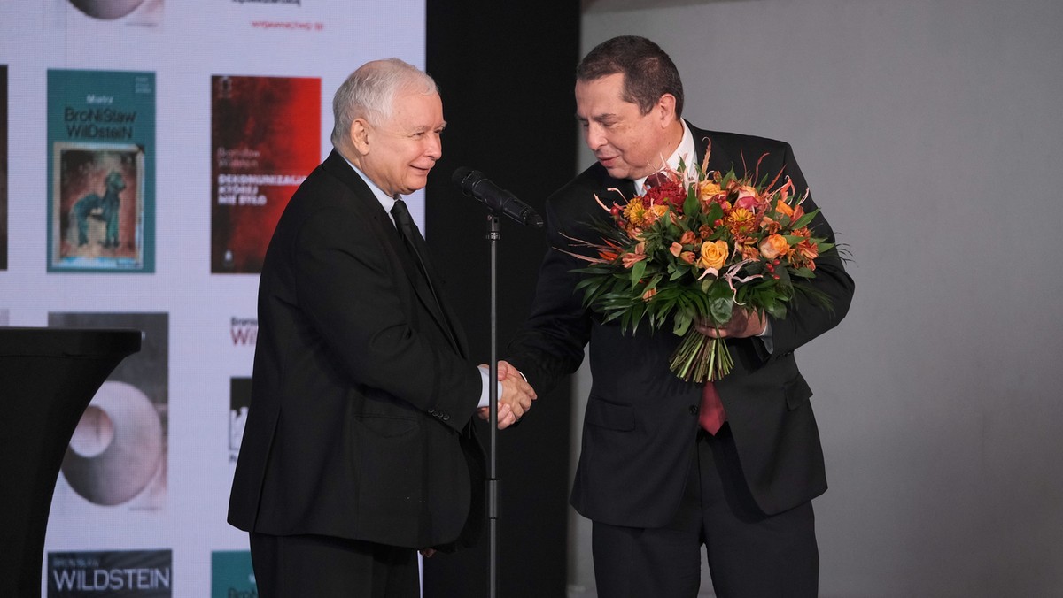 Jarosław Kaczyński Bronisław Wildstein