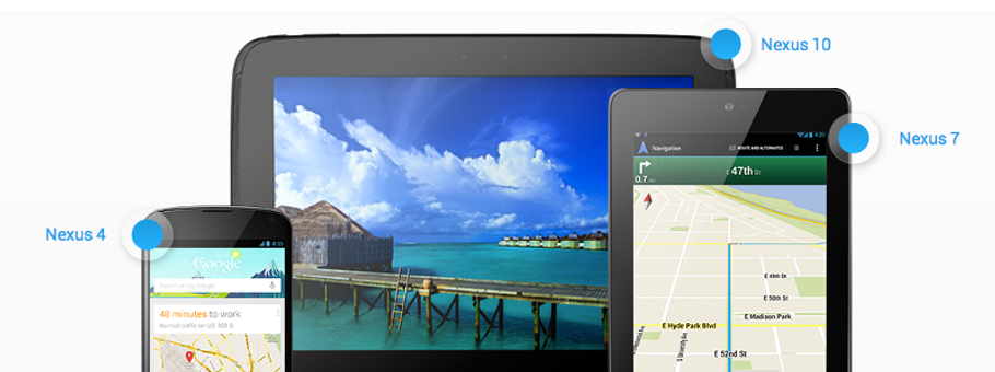 rodzina Google Nexus