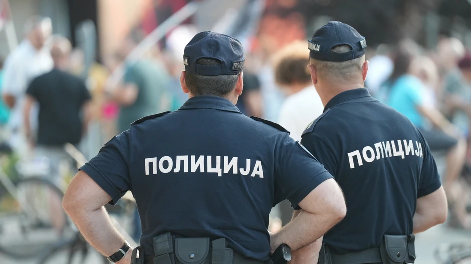 Večernja blokada kružnog toka u Čačku