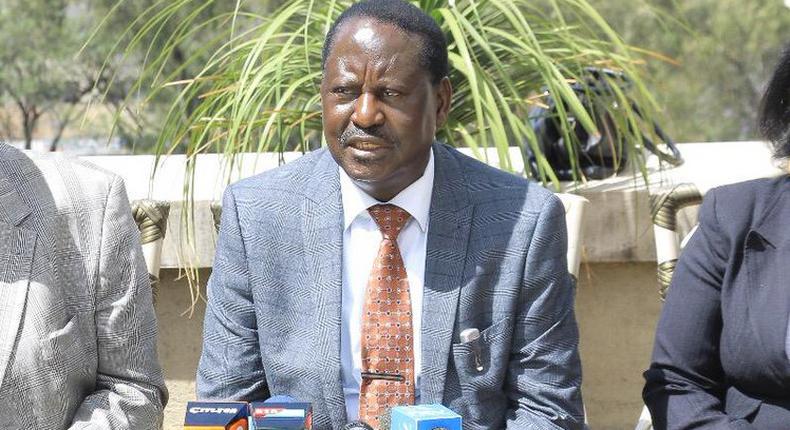 Former Prime Minister Raila Odinga