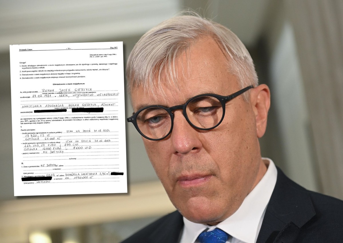 Majątek Romana Giertycha. Milionowe dochody i ponad 224 tys. euro na koncie