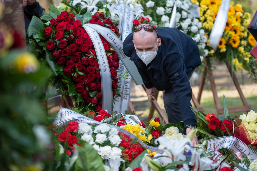 Pogrzeb Marka Czekalskiego, byłego prezydenta Łodzi 