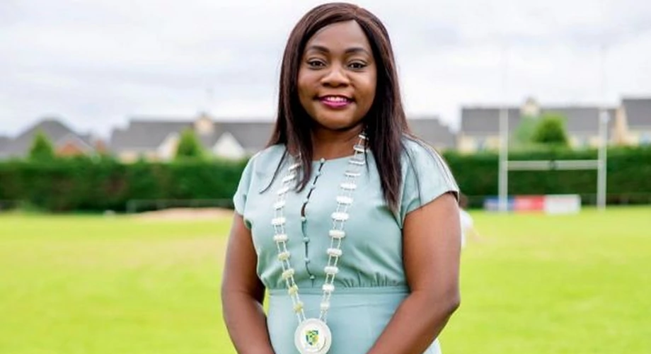 Nigerian Uruemu Adejinmi becomes Ireland's 1st black female Mayor