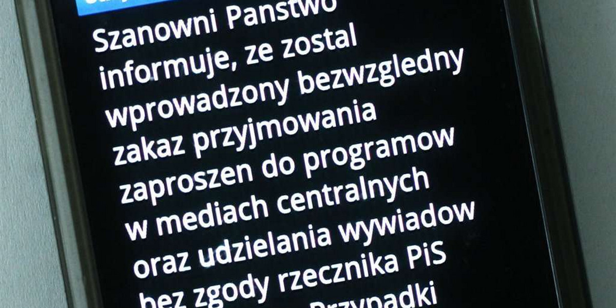 Kaczyński zakazał udzielać wywiadów