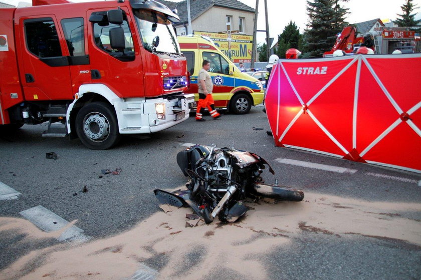 Śmiertelny wypadek motocyklisty w Opolu