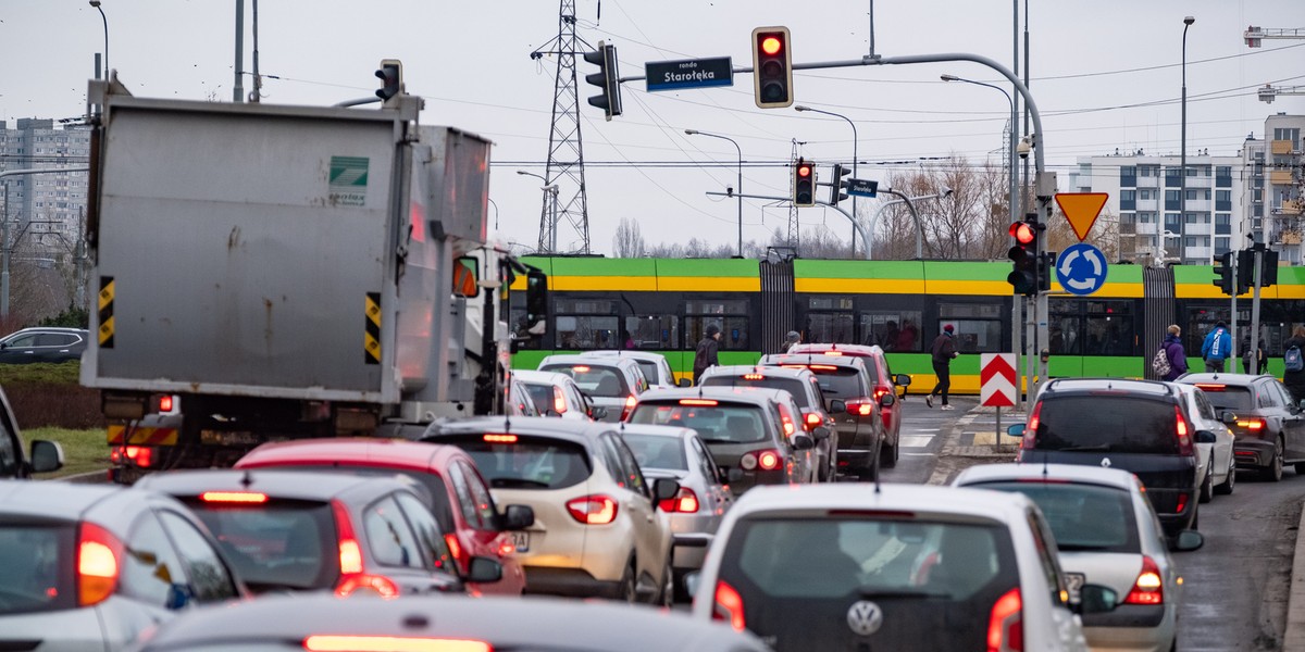 Poznań znalazł się wśród najbardziej zakorkowanych miast świata.