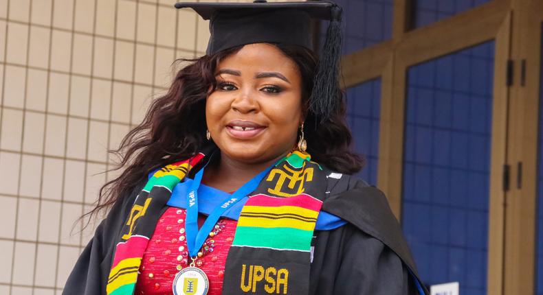 UPSA's Best Graduating Graduate Student Vincentia Fosuaa bags multiple awards