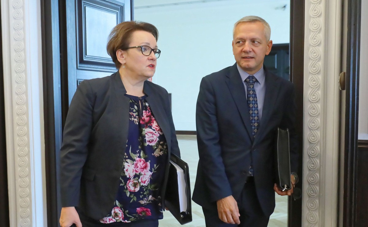 Anna Zalewska i Marek Zagórski