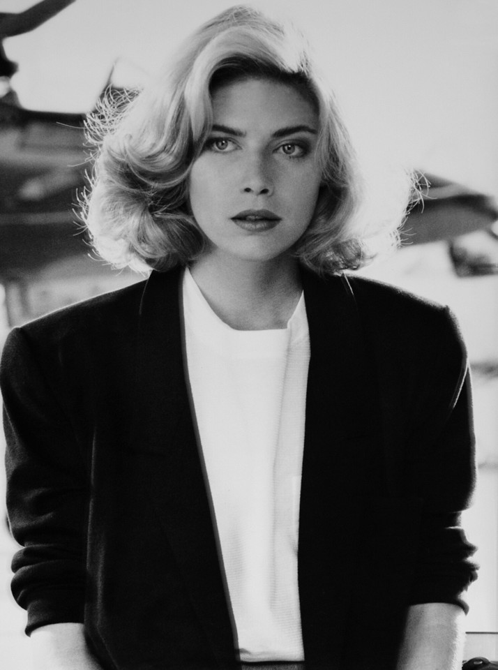 Kelly McGillis w filmie "Top Gun", 1986 r.