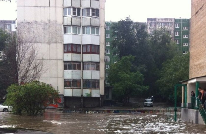 Ulewa i powódź w Rostowie nad Donem