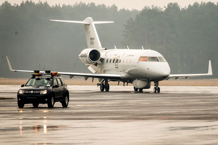 Może też służyć do ochrony pogranicza wykonując patrole nad granicą państwa. <br><br>(tż/cat) PAP/Tytus Żmijewski