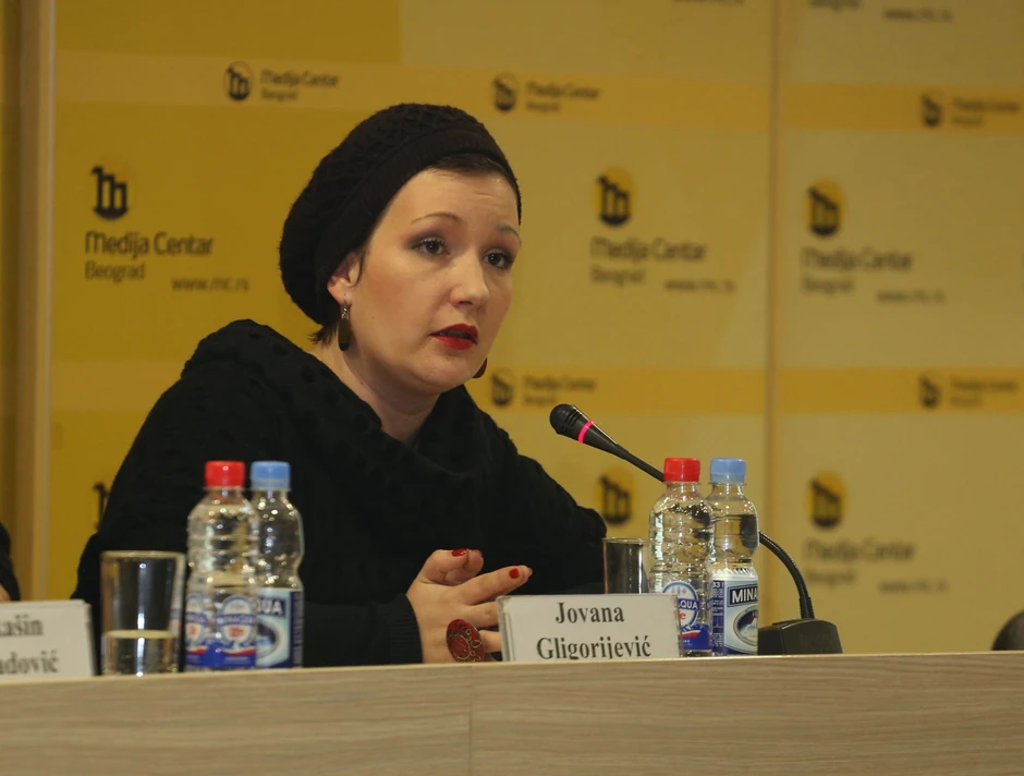 Jovana Gligorijević, novinarka nedeljnika "Vreme"