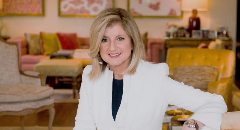 Arianna Huffington.