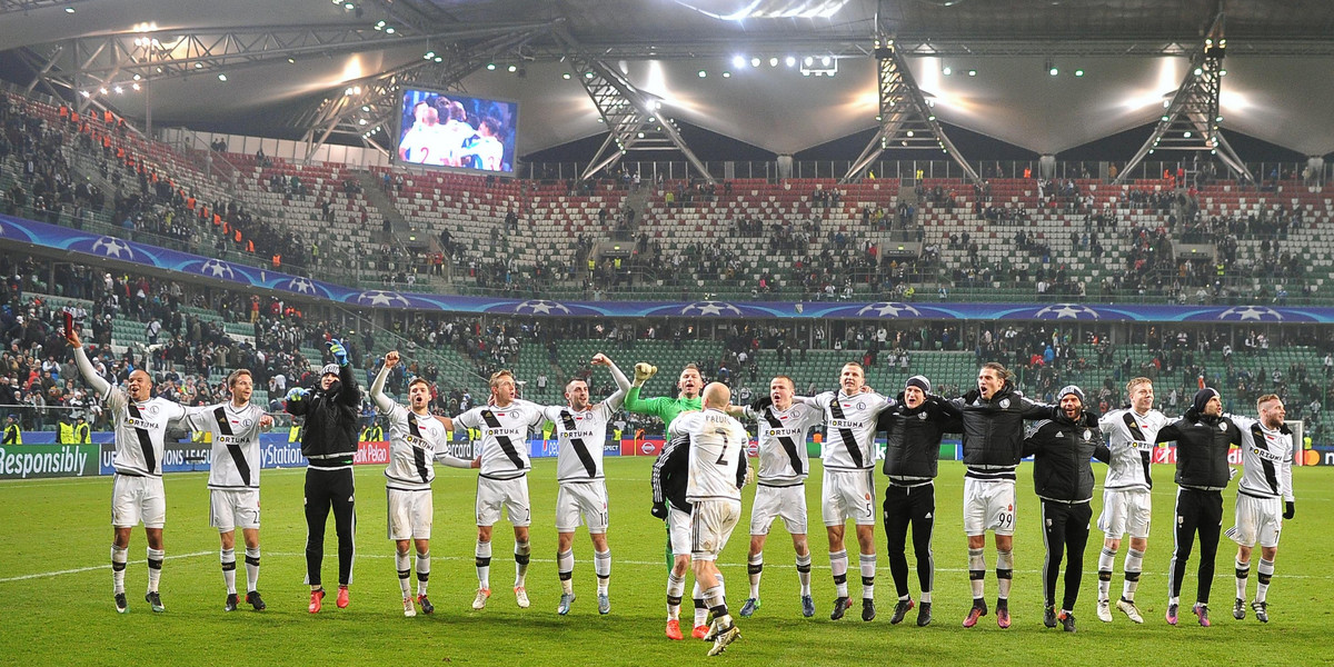 Legia walczy o miliony od UEFA