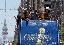 Parada mistrzów NBA na ulicach San Francisco
