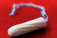 tampon, okres, menstruacja, miesiączka,