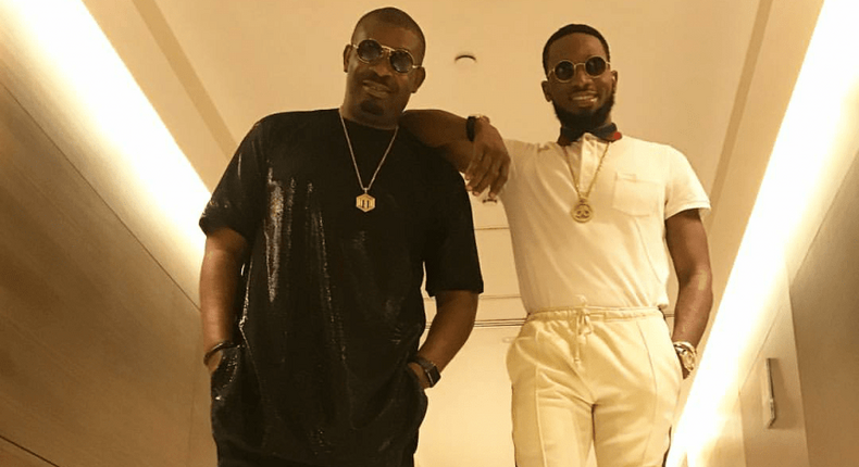 Don Jazzy and D'Banj. (Premium Times)