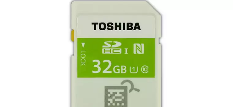 Toshiba: karty pamięci z technologią NFC (IFA 2015)