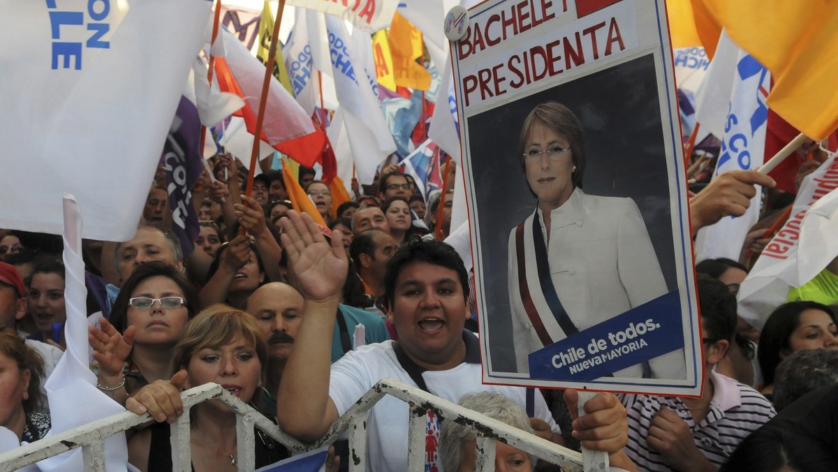 CHILE-ELECTION/Michelle Bachelet 