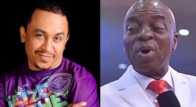 Daddy Freeze apologises to Bishop David Oyedepo. (AN24)